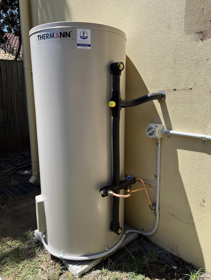 Original Forefront hot-water project